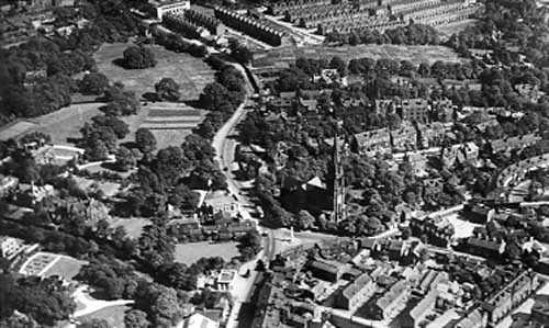 Aerial View, Headingley Lane, Otley Road, St Michael